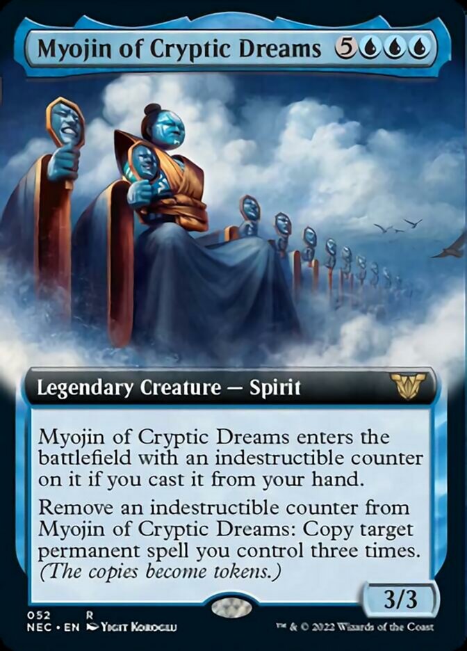 Myojin of Cryptic Dreams (Extended Art) [Kamigawa: Neon Dynasty Commander] | GrognardGamesBatavia