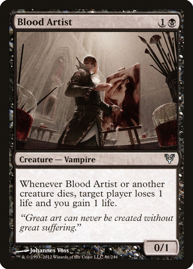 Blood Artist [Avacyn Restored] | GrognardGamesBatavia