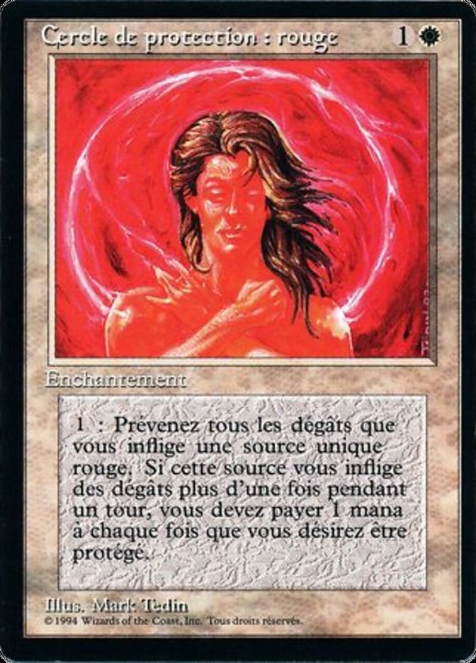 Circle of Protection: Red [Foreign Black Border] | GrognardGamesBatavia