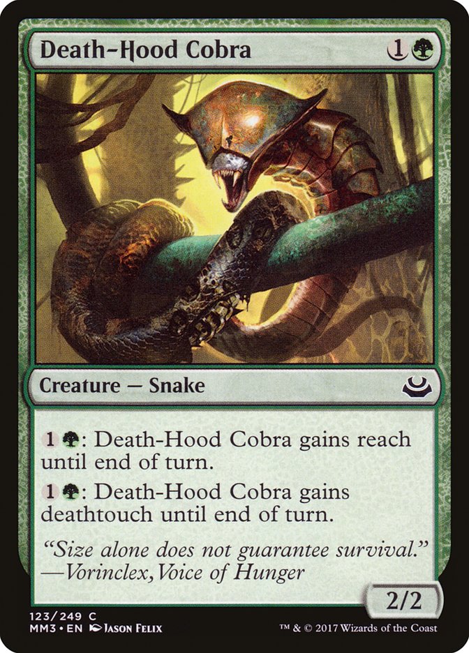 Death-Hood Cobra [Modern Masters 2017] | GrognardGamesBatavia