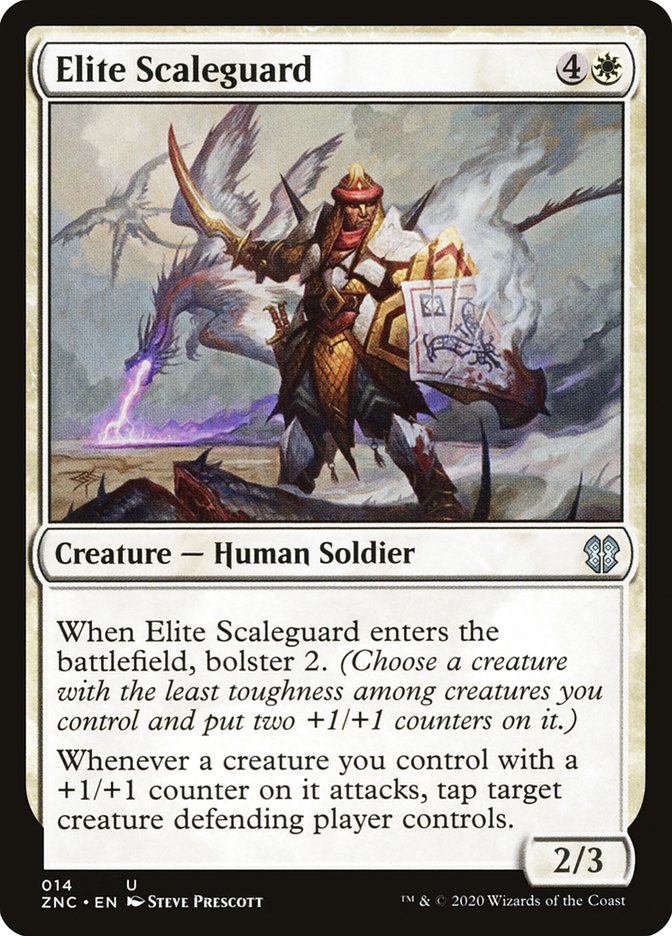 Elite Scaleguard [Zendikar Rising Commander] | GrognardGamesBatavia