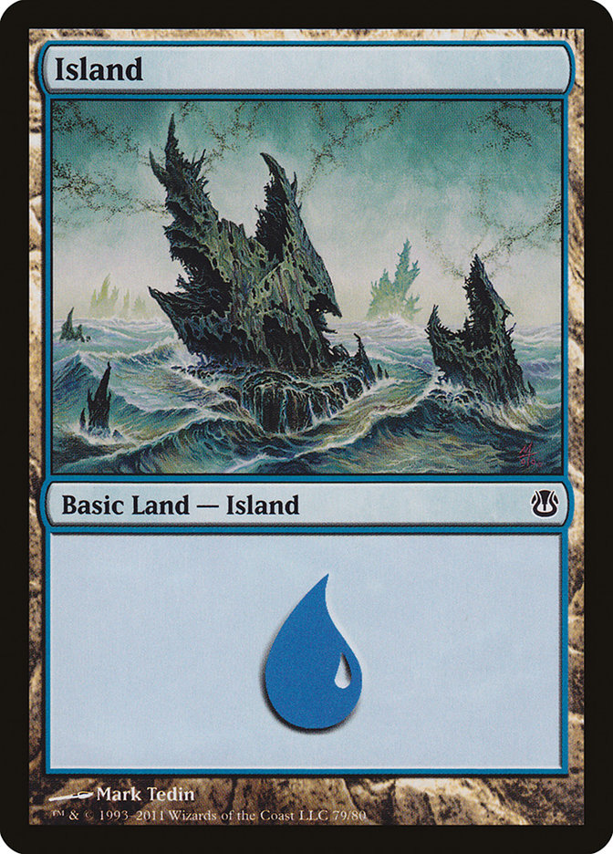 Island (79) [Duel Decks: Ajani vs. Nicol Bolas] | GrognardGamesBatavia