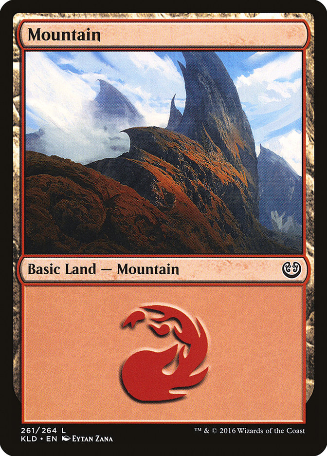 Mountain (261) [Kaladesh] | GrognardGamesBatavia