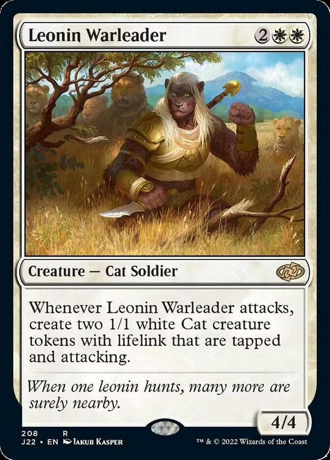 Leonin Warleader [Jumpstart 2022] | GrognardGamesBatavia