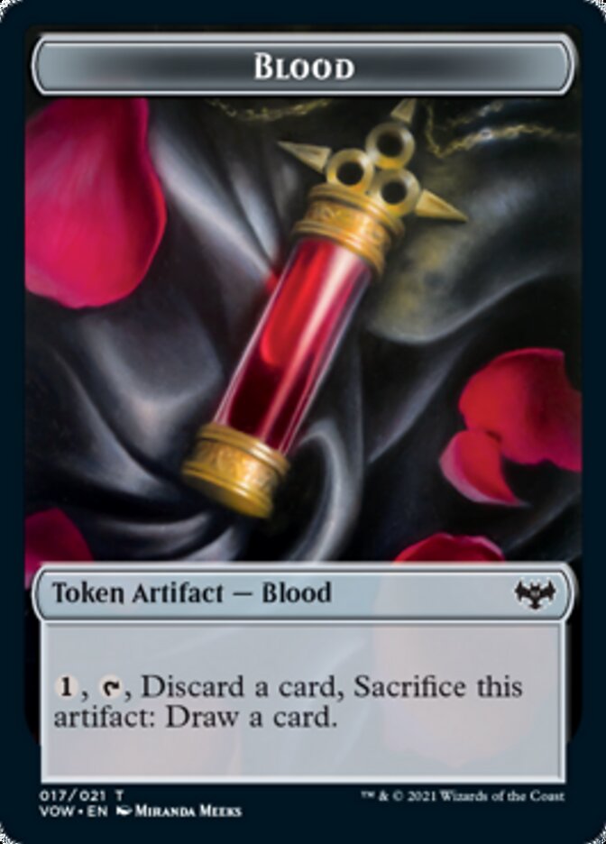 Blood Token [Innistrad: Crimson Vow Tokens] | GrognardGamesBatavia