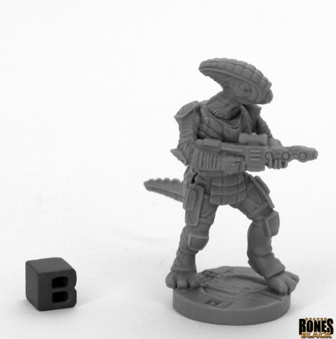 Reaper Bones Black: 49005 Bloodcrest Sharpshooter | GrognardGamesBatavia