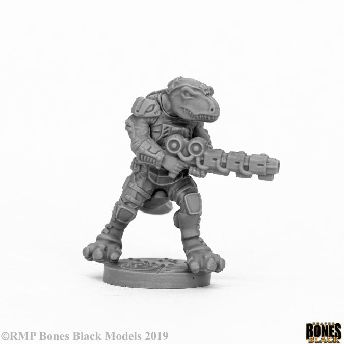 Reaper Bones Black: 49008 Blacktooth Suppressor | GrognardGamesBatavia