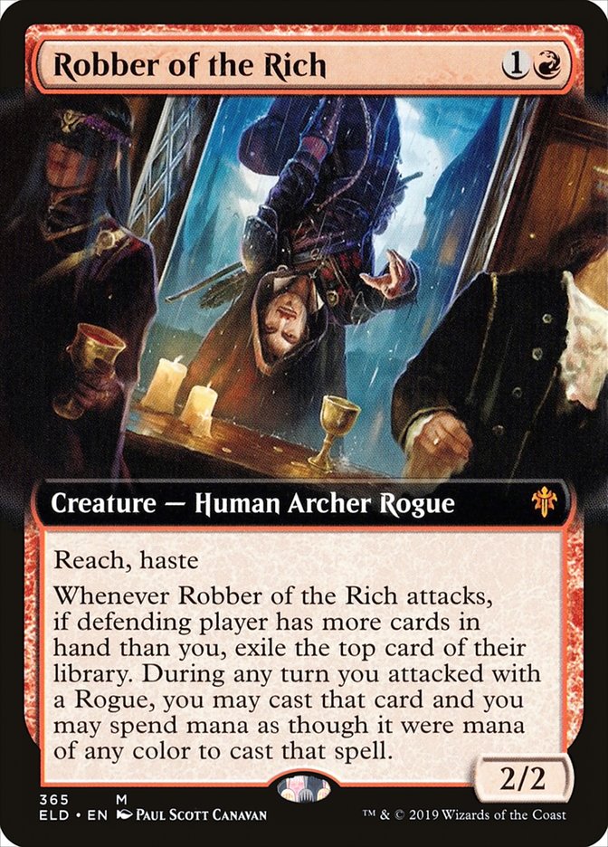 Robber of the Rich (Extended Art) [Throne of Eldraine] | GrognardGamesBatavia