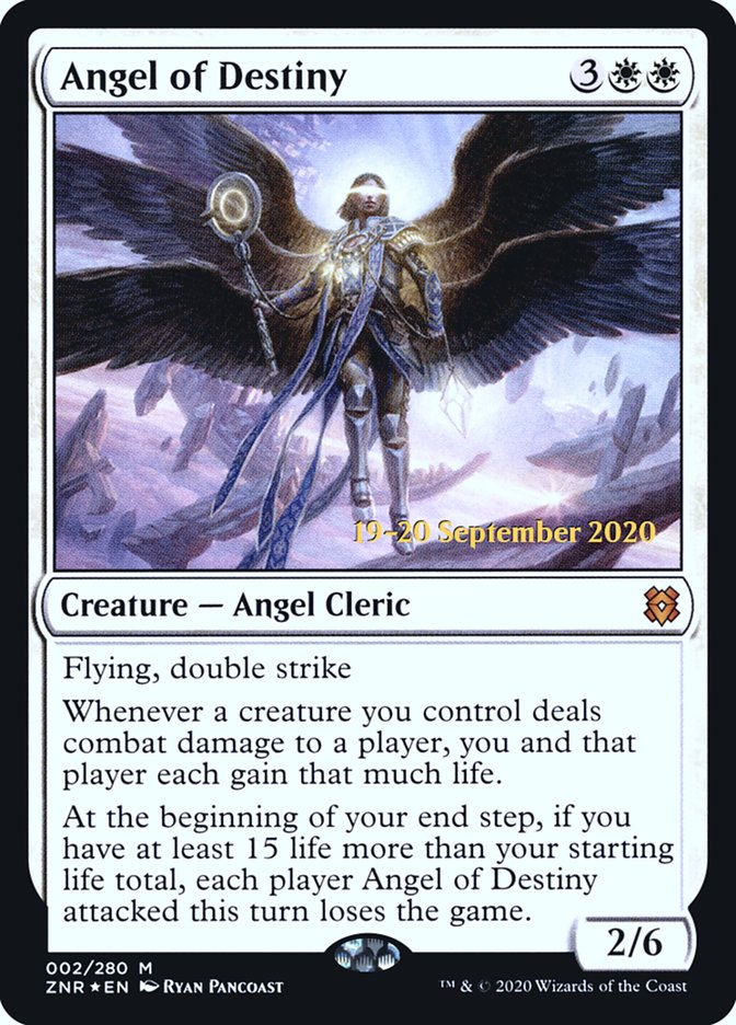 Angel of Destiny [Zendikar Rising Prerelease Promos] | GrognardGamesBatavia