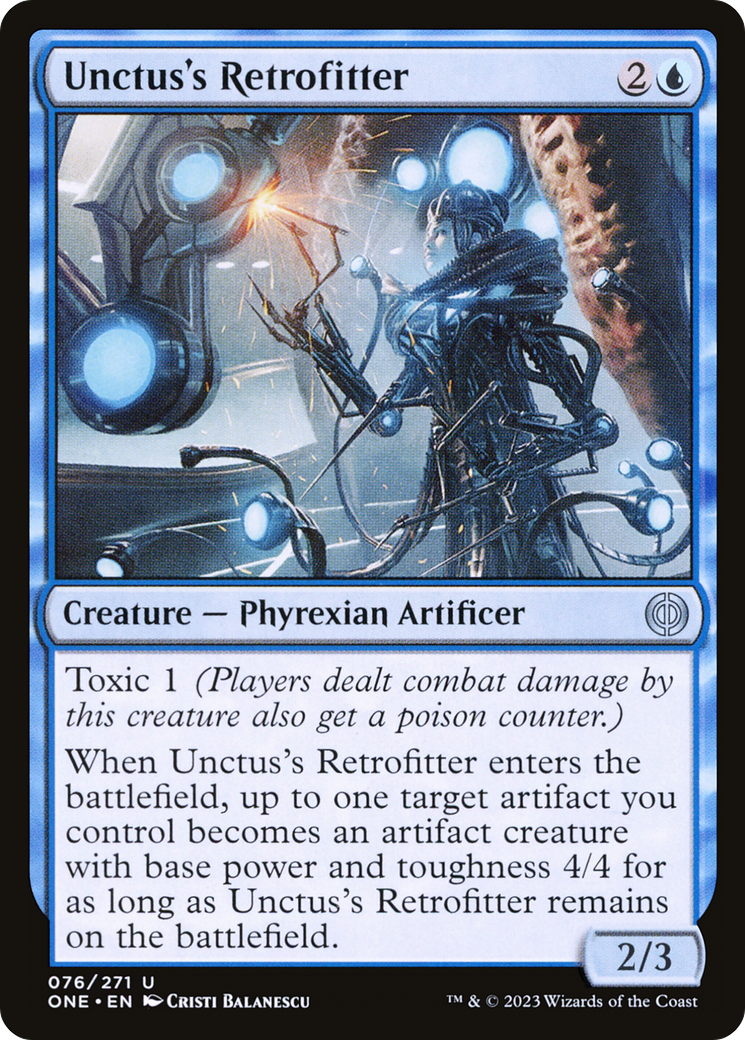 Unctus's Retrofitter [Phyrexia: All Will Be One] | GrognardGamesBatavia