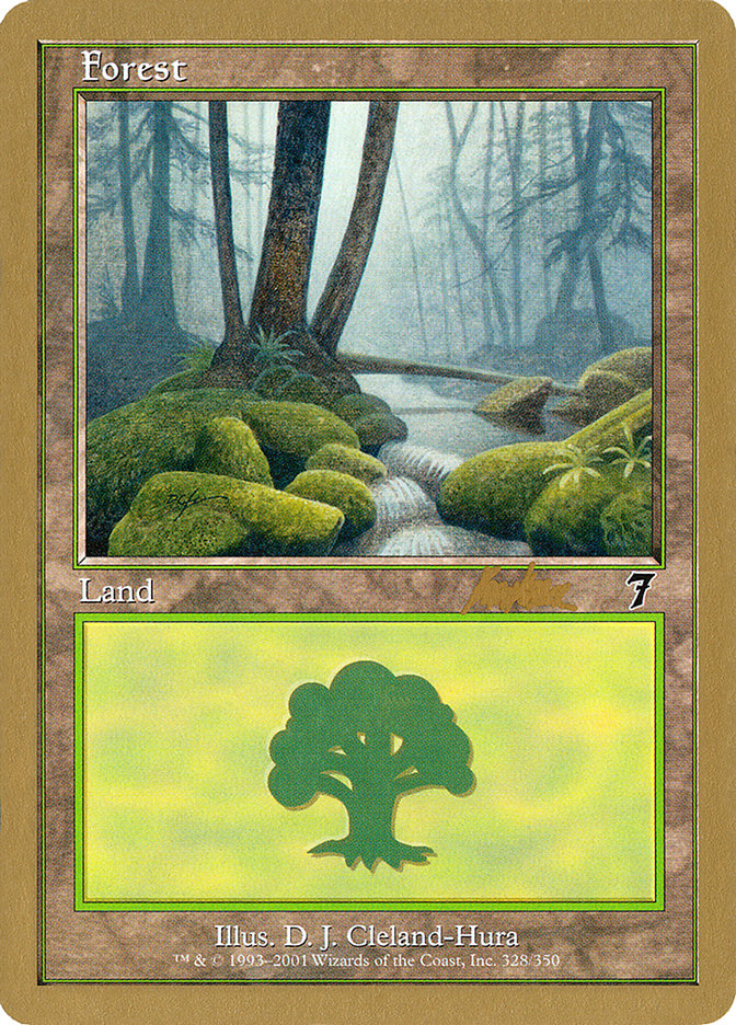 Forest (328) (Brian Kibler) [World Championship Decks 2002] | GrognardGamesBatavia