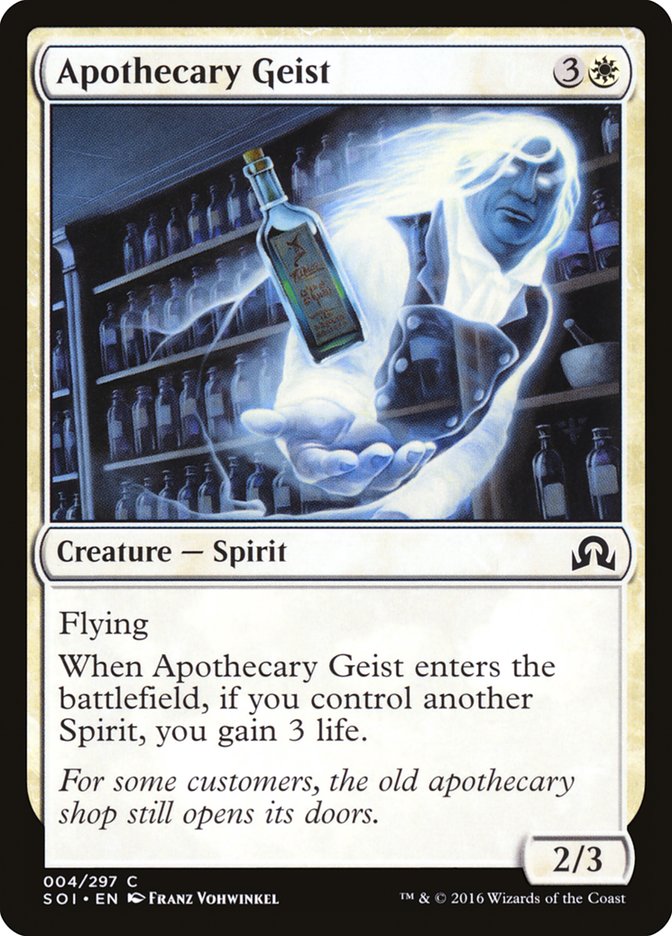 Apothecary Geist [Shadows over Innistrad] | GrognardGamesBatavia