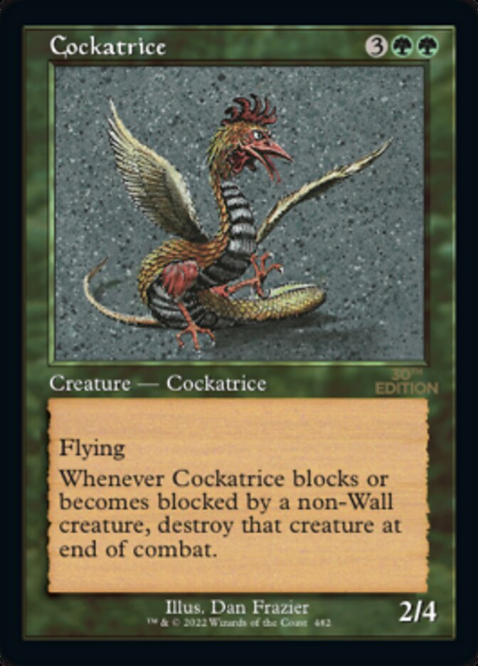 Cockatrice (Retro) [30th Anniversary Edition] | GrognardGamesBatavia