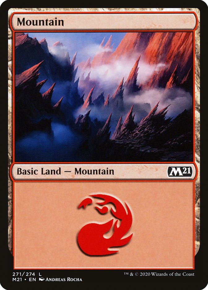 Mountain (271) [Core Set 2021] | GrognardGamesBatavia