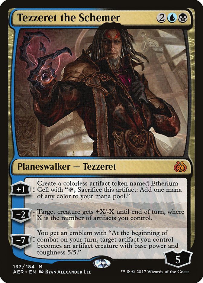 Tezzeret the Schemer [Aether Revolt] | GrognardGamesBatavia