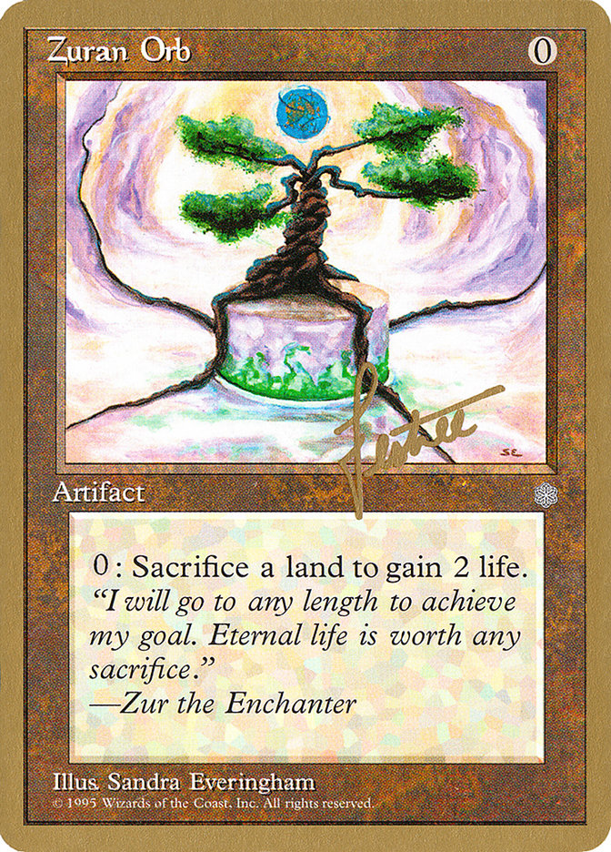 Zuran Orb (Bertrand Lestree) [Pro Tour Collector Set] | GrognardGamesBatavia