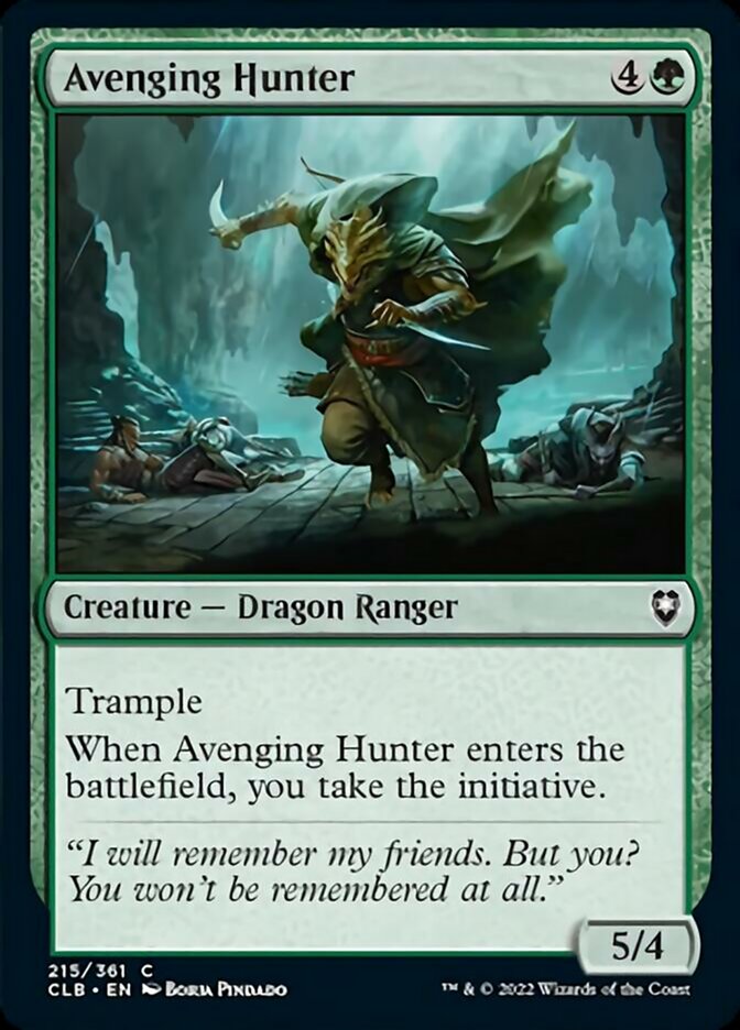 Avenging Hunter [Commander Legends: Battle for Baldur's Gate] | GrognardGamesBatavia