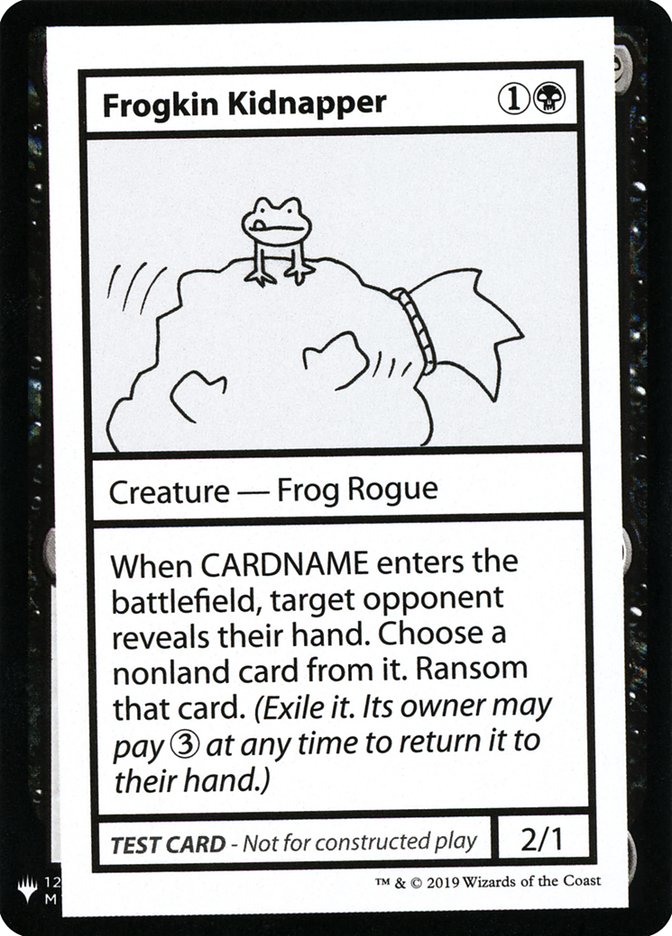 Frogkin Kidnapper [Mystery Booster Playtest Cards] | GrognardGamesBatavia