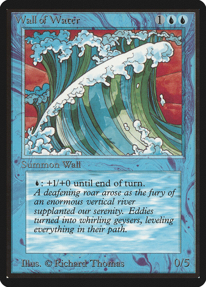 Wall of Water [Beta Edition] | GrognardGamesBatavia