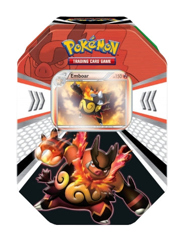 Evolved Battle Action Collector's Tin (Emboar) | GrognardGamesBatavia