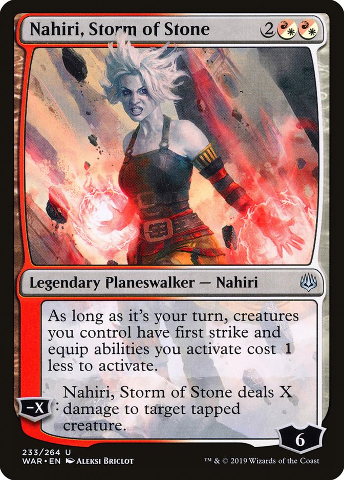 Nahiri, Storm of Stone [War of the Spark] | GrognardGamesBatavia