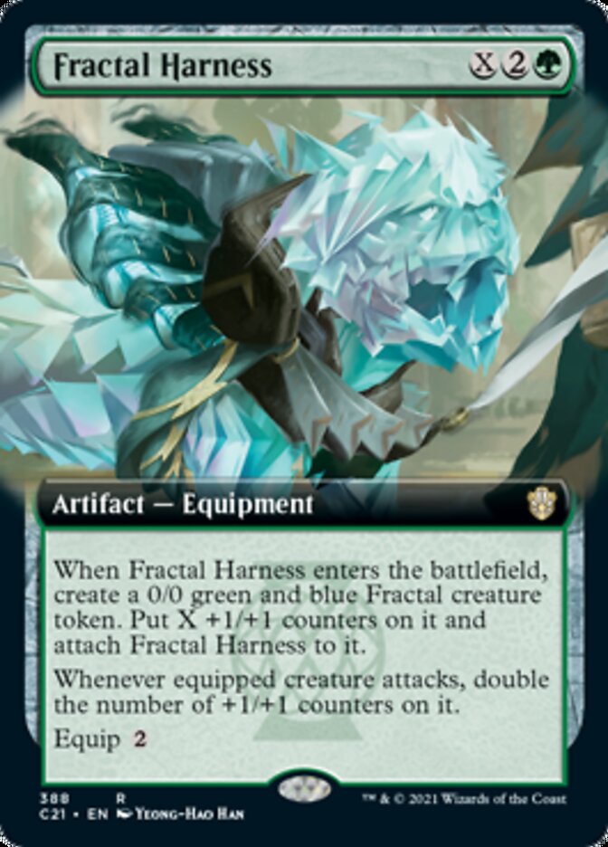 Fractal Harness (Extended Art) [Commander 2021] | GrognardGamesBatavia