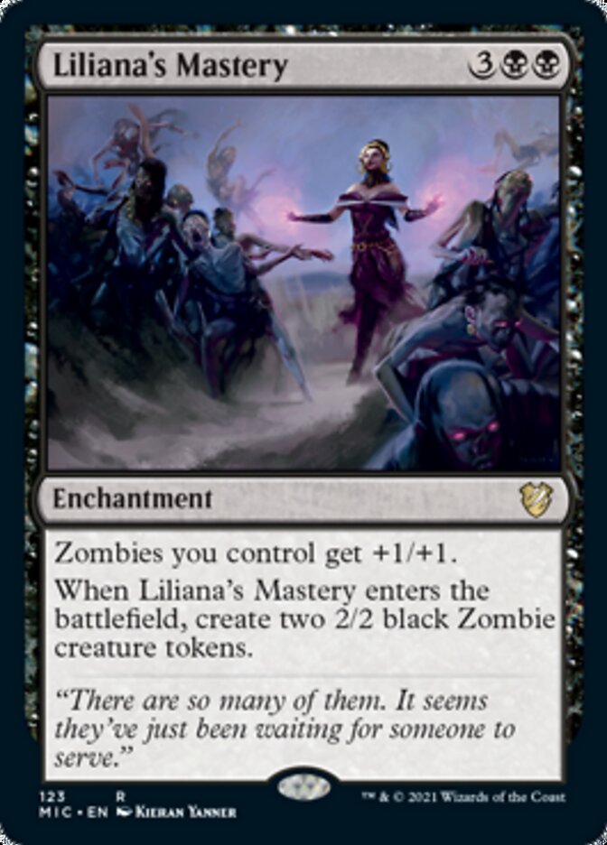 Liliana's Mastery [Innistrad: Midnight Hunt Commander] | GrognardGamesBatavia