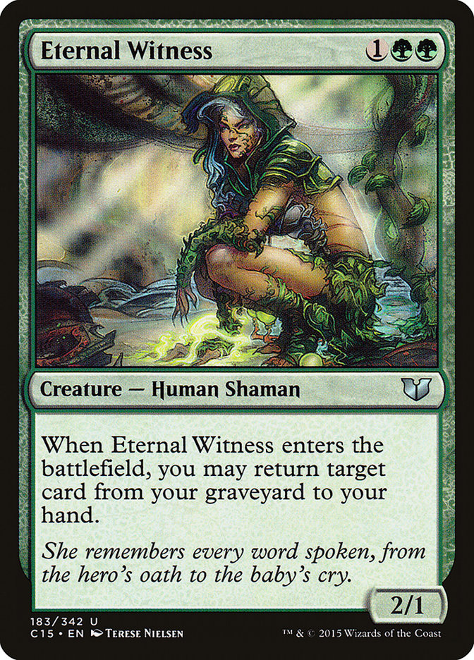 Eternal Witness [Commander 2015] | GrognardGamesBatavia