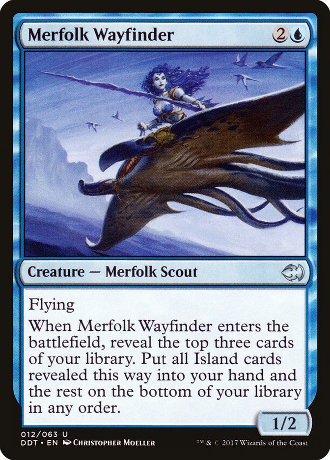 Merfolk Wayfinder [Duel Decks: Merfolk vs. Goblins] | GrognardGamesBatavia