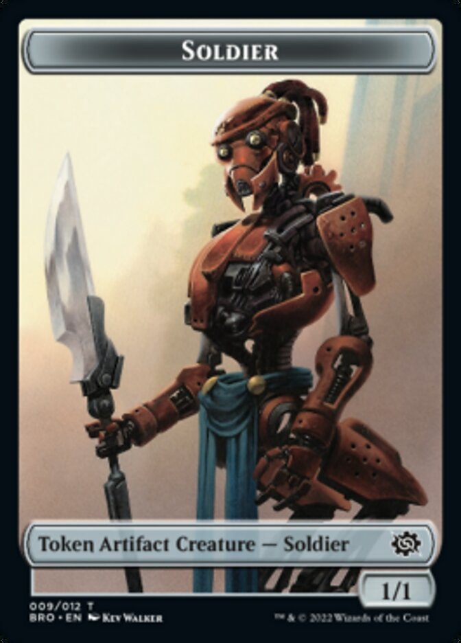 Soldier Token (009) [The Brothers' War Tokens] | GrognardGamesBatavia