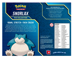 Sword & Shield - Pin Collection (Snorlax) | GrognardGamesBatavia