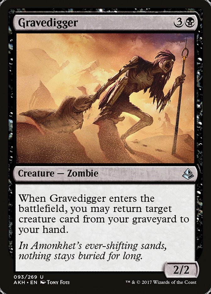 Gravedigger [Amonkhet] | GrognardGamesBatavia