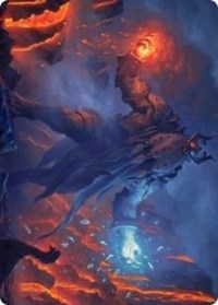 Aegar, the Freezing Flame Art Card [Kaldheim Art Series] | GrognardGamesBatavia