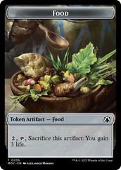 Food // Replicated Ring Double-Sided Token [March of the Machine Commander Tokens] | GrognardGamesBatavia