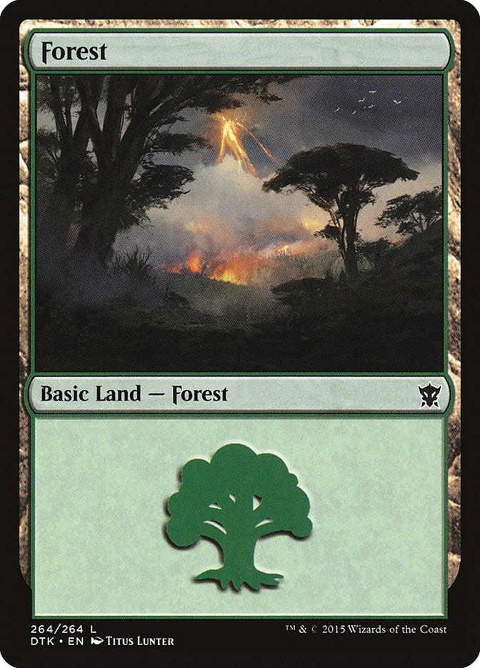 Forest (264) [Dragons of Tarkir] | GrognardGamesBatavia