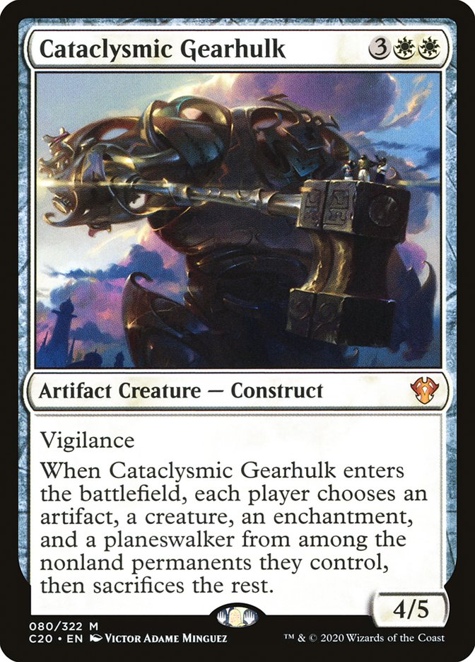 Cataclysmic Gearhulk [Commander 2020] | GrognardGamesBatavia