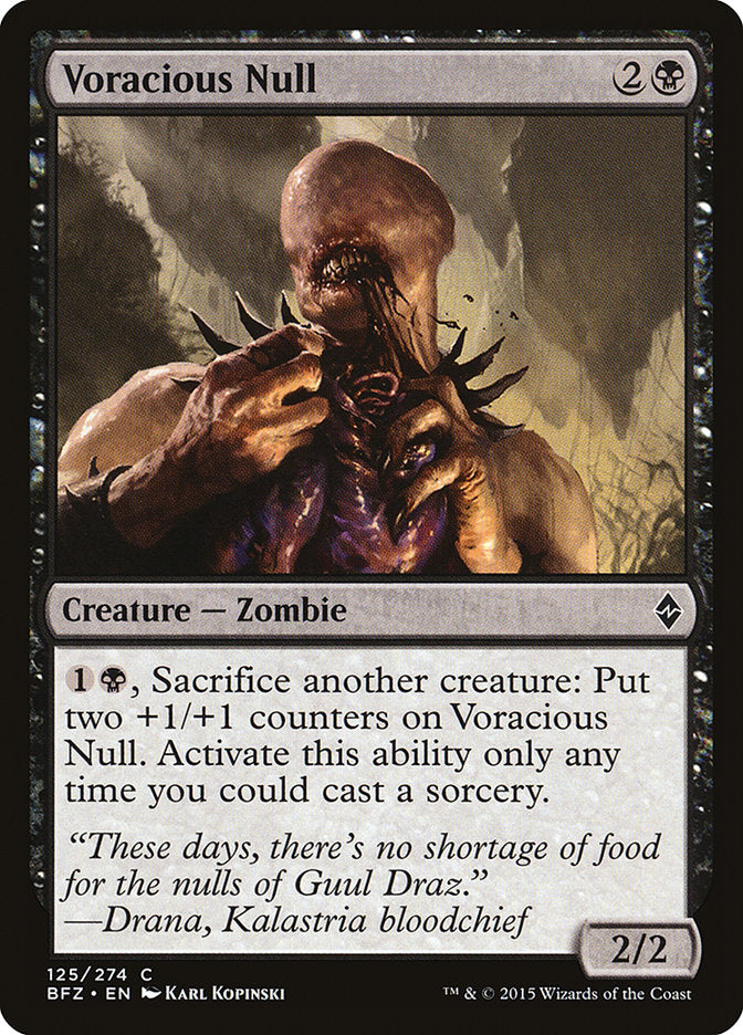 Voracious Null [Battle for Zendikar] | GrognardGamesBatavia