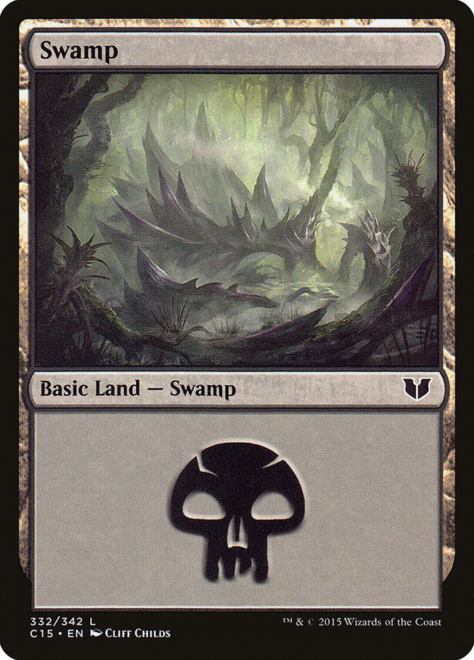 Swamp (332) [Commander 2015] | GrognardGamesBatavia