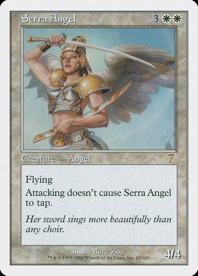 Serra Angel [Seventh Edition] | GrognardGamesBatavia