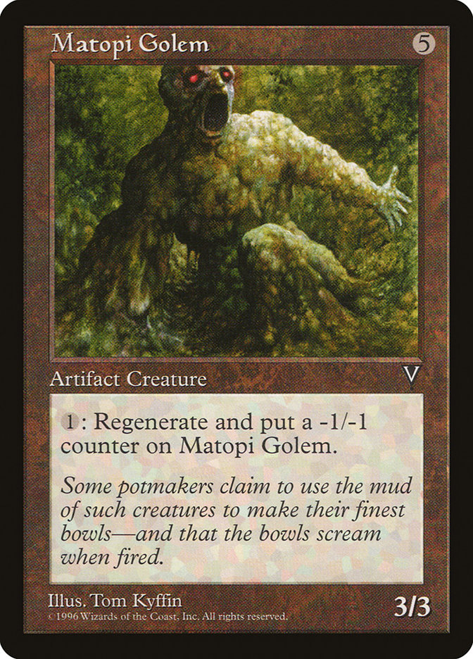 Matopi Golem [Visions] | GrognardGamesBatavia