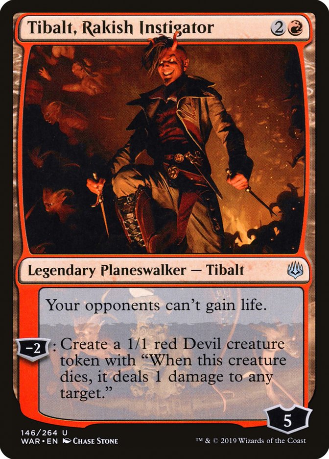 Tibalt, Rakish Instigator [War of the Spark] | GrognardGamesBatavia