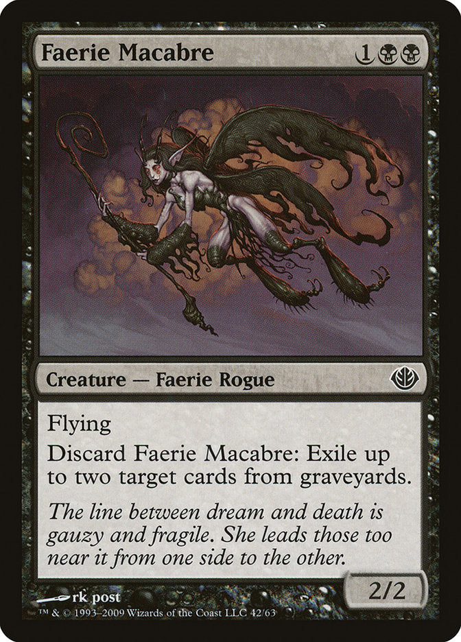 Faerie Macabre [Duel Decks: Garruk vs. Liliana] | GrognardGamesBatavia