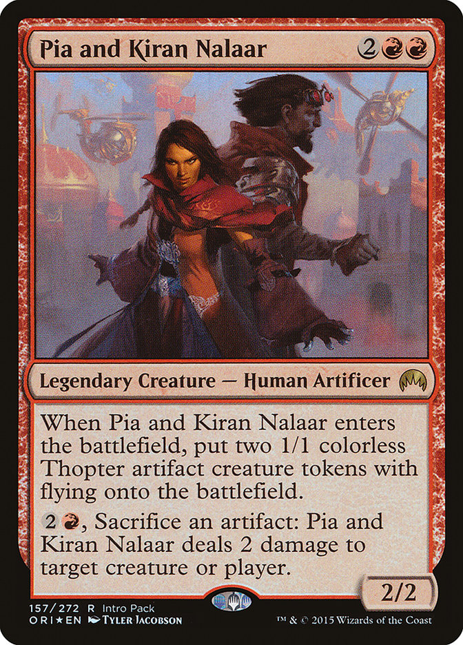 Pia and Kiran Nalaar [Magic Origins Promos] | GrognardGamesBatavia