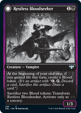 Restless Bloodseeker // Bloodsoaked Reveler [Innistrad: Double Feature] | GrognardGamesBatavia