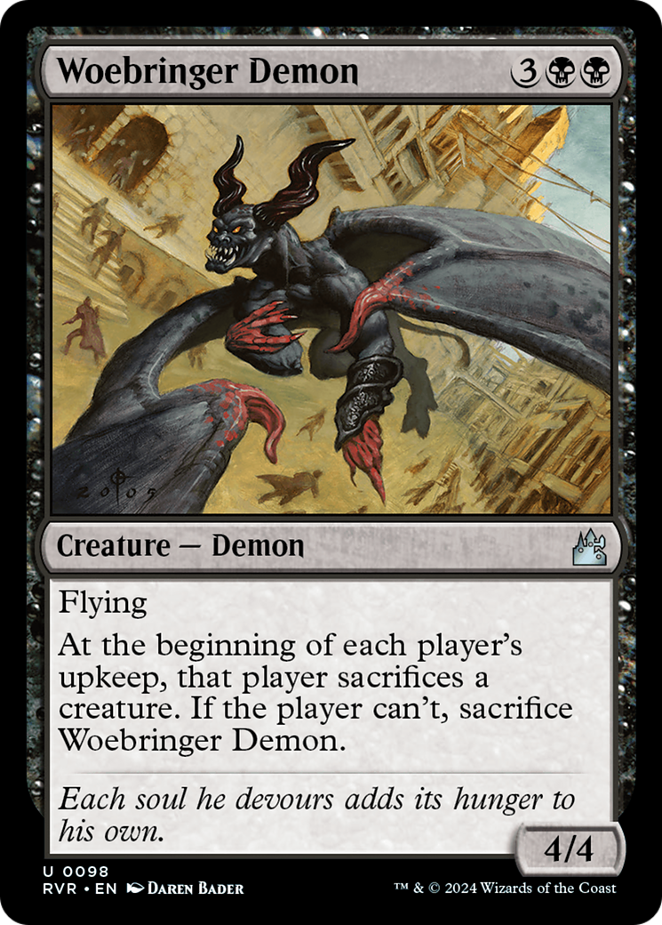 Woebringer Demon [Ravnica Remastered] | GrognardGamesBatavia