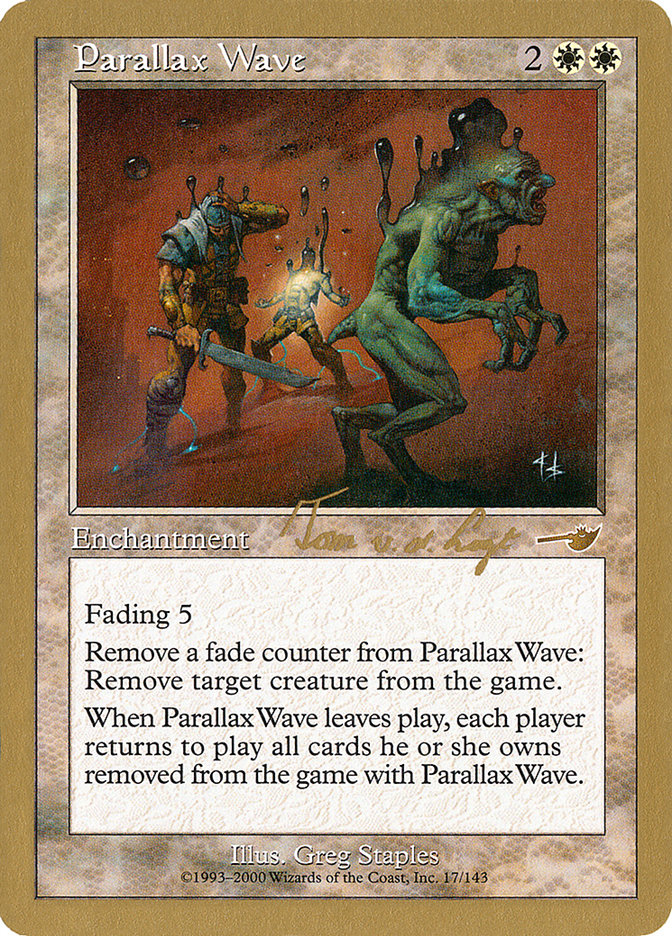 Parallax Wave (Tom van de Logt) [World Championship Decks 2000] | GrognardGamesBatavia