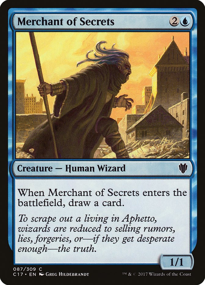 Merchant of Secrets [Commander 2017] | GrognardGamesBatavia