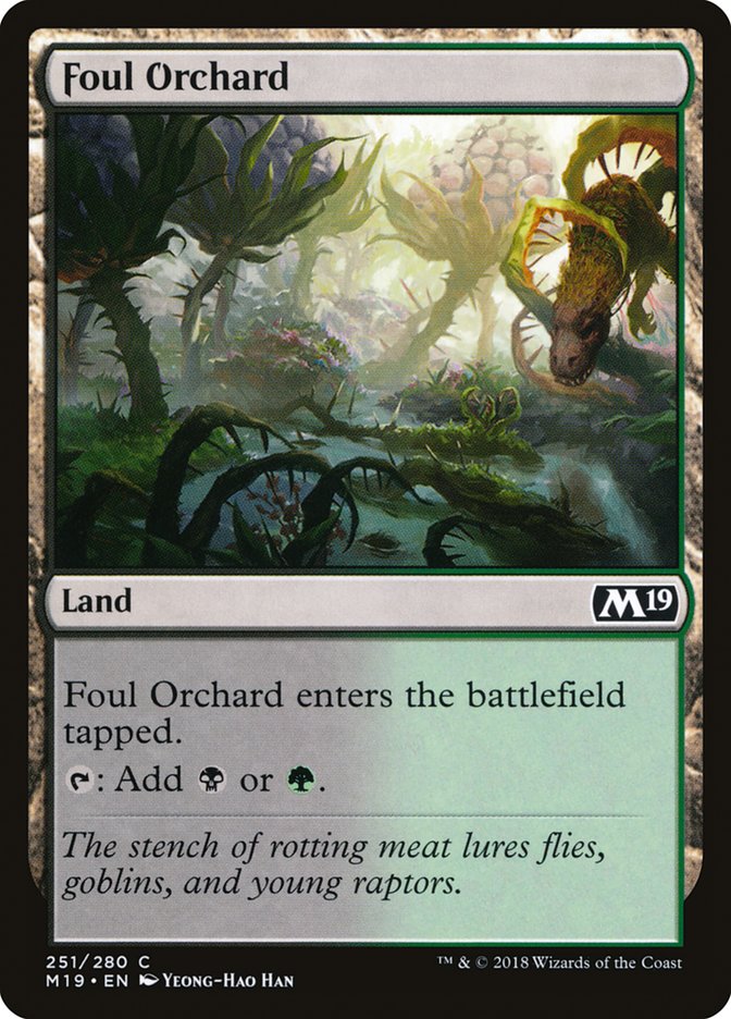 Foul Orchard [Core Set 2019] | GrognardGamesBatavia