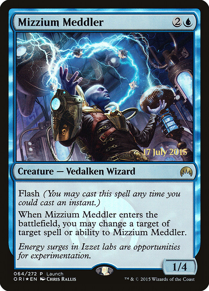 Mizzium Meddler [Magic Origins Promos] | GrognardGamesBatavia