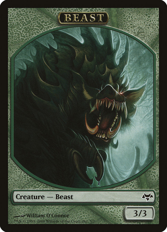 Beast Token [Eventide Tokens] | GrognardGamesBatavia